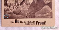 Cartolina tedesca d'epoca nazista propaganda di guerra del HEER WEHRMACHT (GERMANIA WW2) Cartolina tedesca d'epoca nazista propaganda di guerra del HEER WEHRMACHT (GERMANIA WW2)