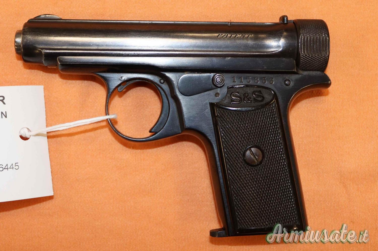 Pistola Sauer Sohn 1913  Cal. 7,65 Pistola Sauer Sohn 1913  Cal. 7,65