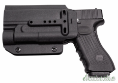 Fondina tattica per GLOCK 17 con/senza RED DOT e  luce tattica OLIGHT