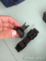 Mirino utg ar15 M4 + porta torcia