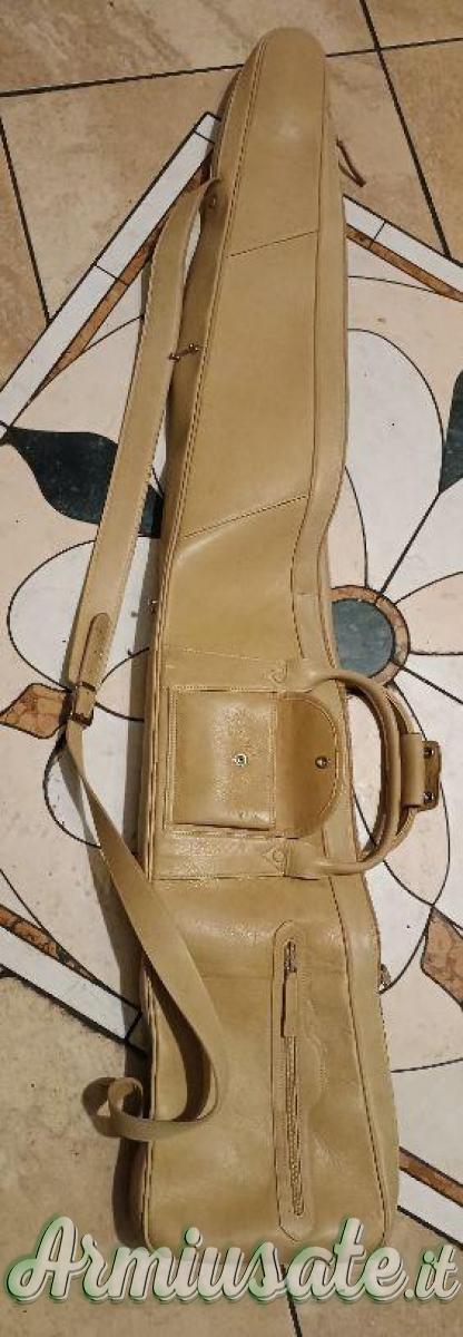 custodia fucile in pelle vera custodia fucile in pelle vera