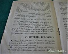 Opuscolo d'epoca “MANIFESTO PROGRAMMATICO DEL PARTITO FASCISTA REPUBBLICANO” Opuscolo d'epoca “MANIFESTO PROGRAMMATICO DEL PARTITO FASCISTA REPUBBLICANO”