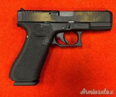 Glock 45 Mos Legacy Custom Edition Burnt Bronze Hexagon Camo 9x19mm Parabellum | Luger | NATO