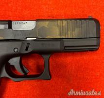 Glock 45 Mos Legacy Custom Edition Burnt Bronze Hexagon Camo 9x19mm Parabellum | Luger | NATO