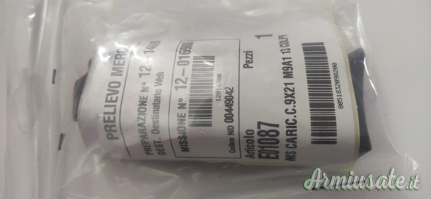 Caricatore Beretta M9A1 cal. 9x21 Caricatore Beretta M9A1 cal. 9x21
