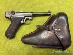 Luger DWM M/23, Finlandese, Tikkakoski, 1920, Sportiva, 7,65 Parabellum