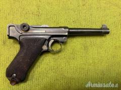 Luger DWM M/23, Finlandese, Tikkakoski, 1920, Sportiva, 7,65 Parabellum
