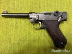 Luger DWM M/23, Finlandese, Tikkakoski, 1920, Sportiva, 7,65 Parabellum
