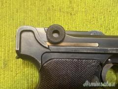Luger DWM M/23, Finlandese, Tikkakoski, 1920, Sportiva, 7,65 Parabellum