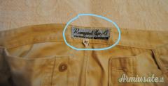 Pantaloni cosiddetti “tattici” anni ‘40 da pilota della Regia Aeronautica militare con produttore