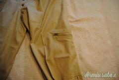 Pantaloni cosiddetti “tattici” anni ‘40 da pilota della Regia Aeronautica militare con produttore