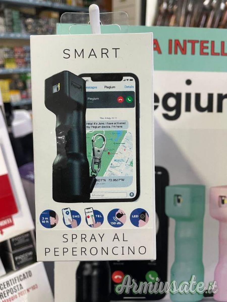 PLEGIUM SMART PEPPER SPRAY - RUGGIERO ARMI PLEGIUM SMART PEPPER SPRAY - RUGGIERO ARMI