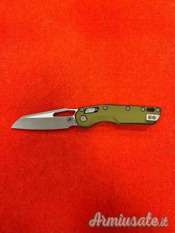 Microtech MSI S/E Fluted OD Green Apocalyptic Standard 210-10 APFLOD