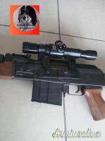 Zastava m76 sniper originale non spara a raffica con bajonetta caccia