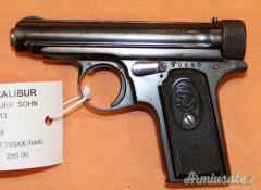 Pistola Sauer Sohn  1913  Cal. 7,65