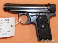 Pistola Sauer Sohn  1913  Cal. 7,65