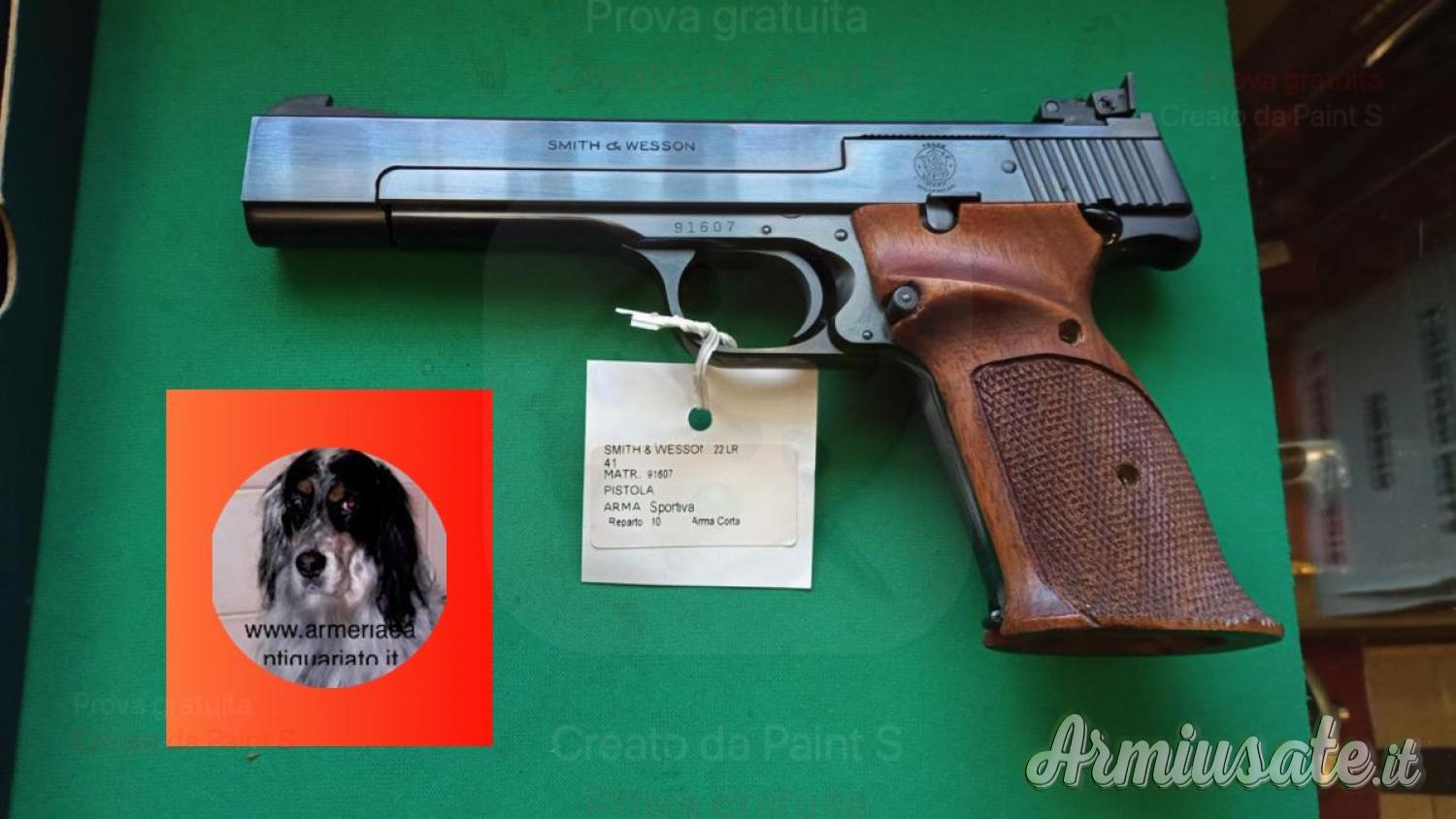 Smith & Wesson 41 .22 LR Long Rifle Smith & Wesson 41 .22 LR Long Rifle