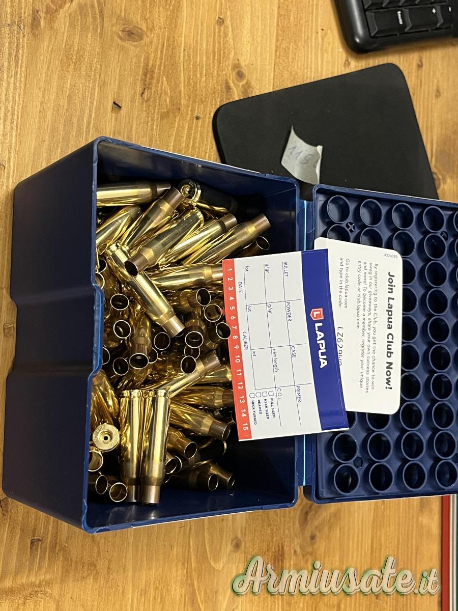 BOSSOLI LAPUA 308 WINCHESTER LARGE RIFLE BOSSOLI LAPUA 308 WINCHESTER LARGE RIFLE