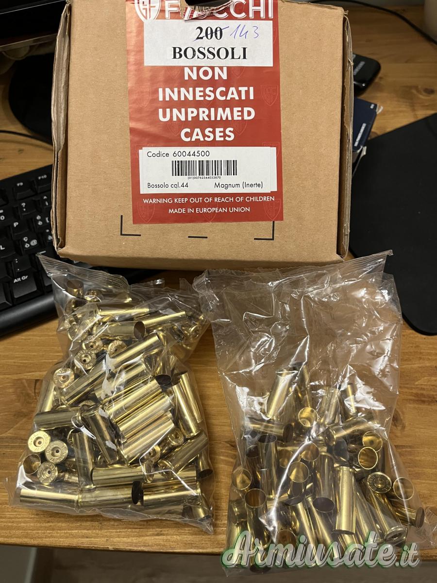 Bossoli fiocchi 44 Magnum Bossoli fiocchi 44 Magnum