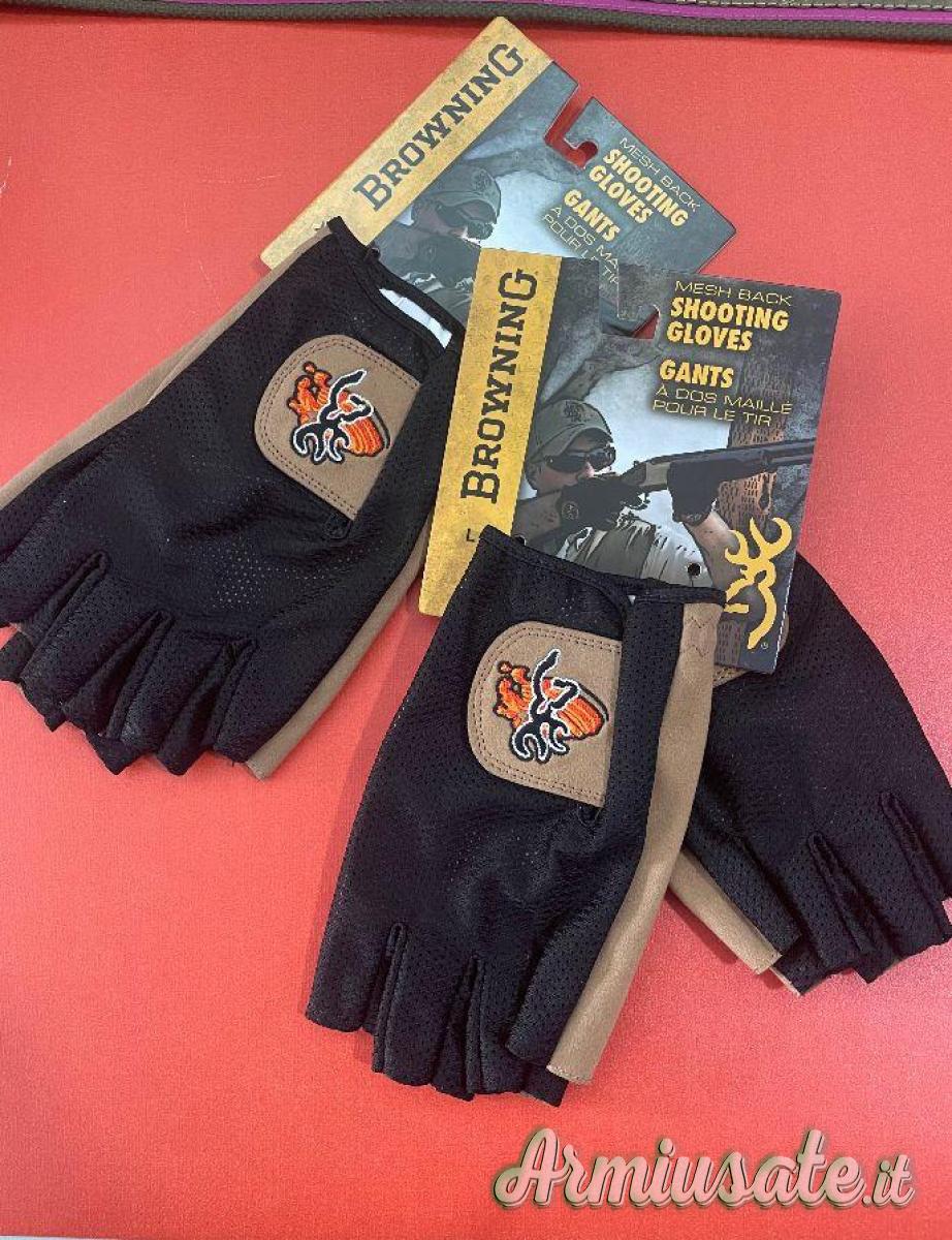 GUANTI DA TIRO BROWNING - RUGGIERO ARMI GUANTI DA TIRO BROWNING - RUGGIERO ARMI