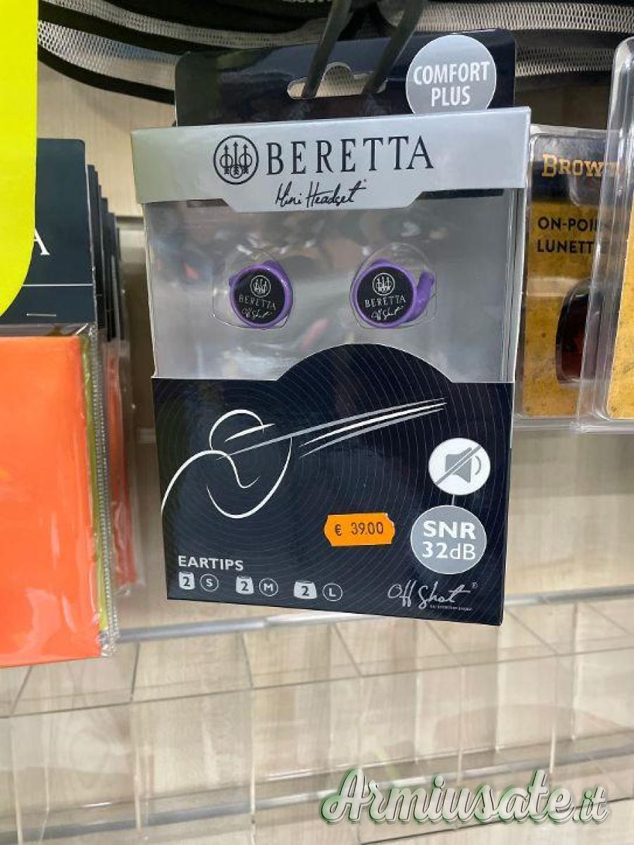 Beretta Auricolari Viola Set Comfort Plus - RUGGIERO ARMI Beretta Auricolari Viola Set Comfort Plus - RUGGIERO ARMI