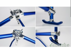 Vendo bipod seb youpod x colore blu per inutilizzo provato un paio di volte come nuovo Vendo bipod seb youpod x colore blu per inutilizzo provato un paio di volte come nuovo