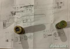 BSA Buccaneer Blocco Ricarica e Blocco Sparo Originali BSA Buccaneer Blocco Ricarica e Blocco Sparo Originali