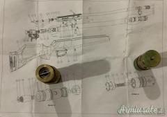 BSA Buccaneer Blocco Ricarica e Blocco Sparo Originali BSA Buccaneer Blocco Ricarica e Blocco Sparo Originali