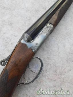 Doppietta Fratelli Poli Lapis cal 12 canne 71 3 1 bigrillo calcio inglese incisione firmata