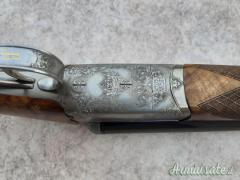 Doppietta Fratelli Poli Lapis cal 12 canne 71 3 1 bigrillo calcio inglese incisione firmata