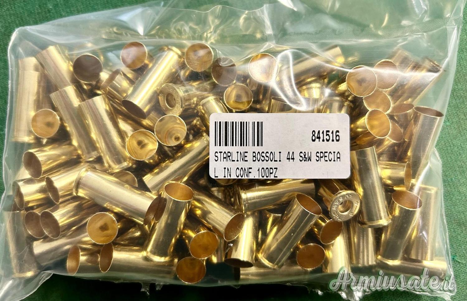 STARLINE BOSSOLI 44 S&W SPECIAL STARLINE BOSSOLI 44 S&W SPECIAL