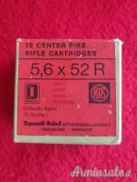 Munizioni vintage 5,6x52R