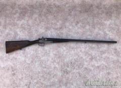 Doppietta Brancquaert cani esterni cal 12 canne 75.5 incisione Corombelle proveniente da collezione