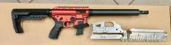 REVO ARMS AR9 COMPETITION RED 9X19 12″ CARBON