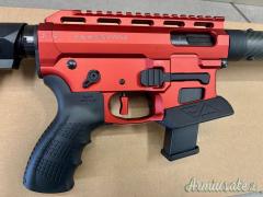 REVO ARMS AR9 COMPETITION RED 9X19 12″ CARBON