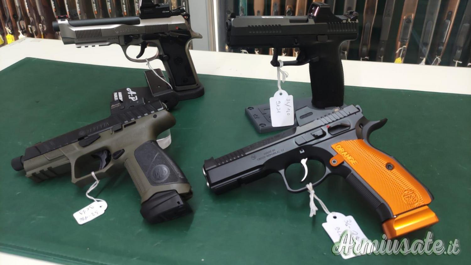 BERETTA E CZ OPTIC READY 9x19mm Parabellum | Luger | NATO BERETTA E CZ OPTIC READY 9x19mm Parabellum | Luger | NATO