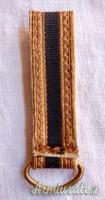 Accessorio “passante” d'epoca fascista per pugnali modello 1937 da parata per Ufficiali della MVSN