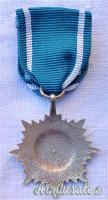 Medaglia tedesca d'epoca nazista “OSTVOLKMEDAILLE” di 2^ classe grado “Argento” (GERMANIA WW2)
