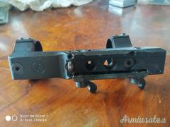 Mak scina da 11 mm aggancio rapido monopezzo anelli 30 mm usato