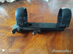 Mak scina da 11 mm aggancio rapido monopezzo anelli 30 mm usato