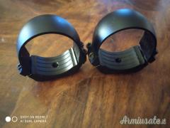 Anelli Blaser 30 mm attacco a sella altezza base 4 mm