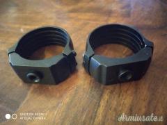 Anelli Blaser 30 mm attacco a sella altezza base 4 mm
