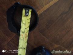 Anelli Blaser 30 mm attacco a sella altezza base 4 mm