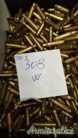 N°250 Bossoli Usati Misti Cal. 308W