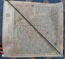 CEDO due carte geografiche 2WW zona Pavia
