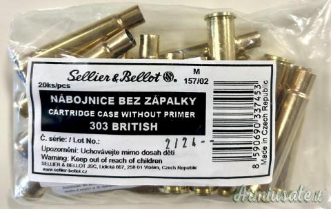 SELLIER & BELLOT BOSSOLI CAL.303 BRITISH