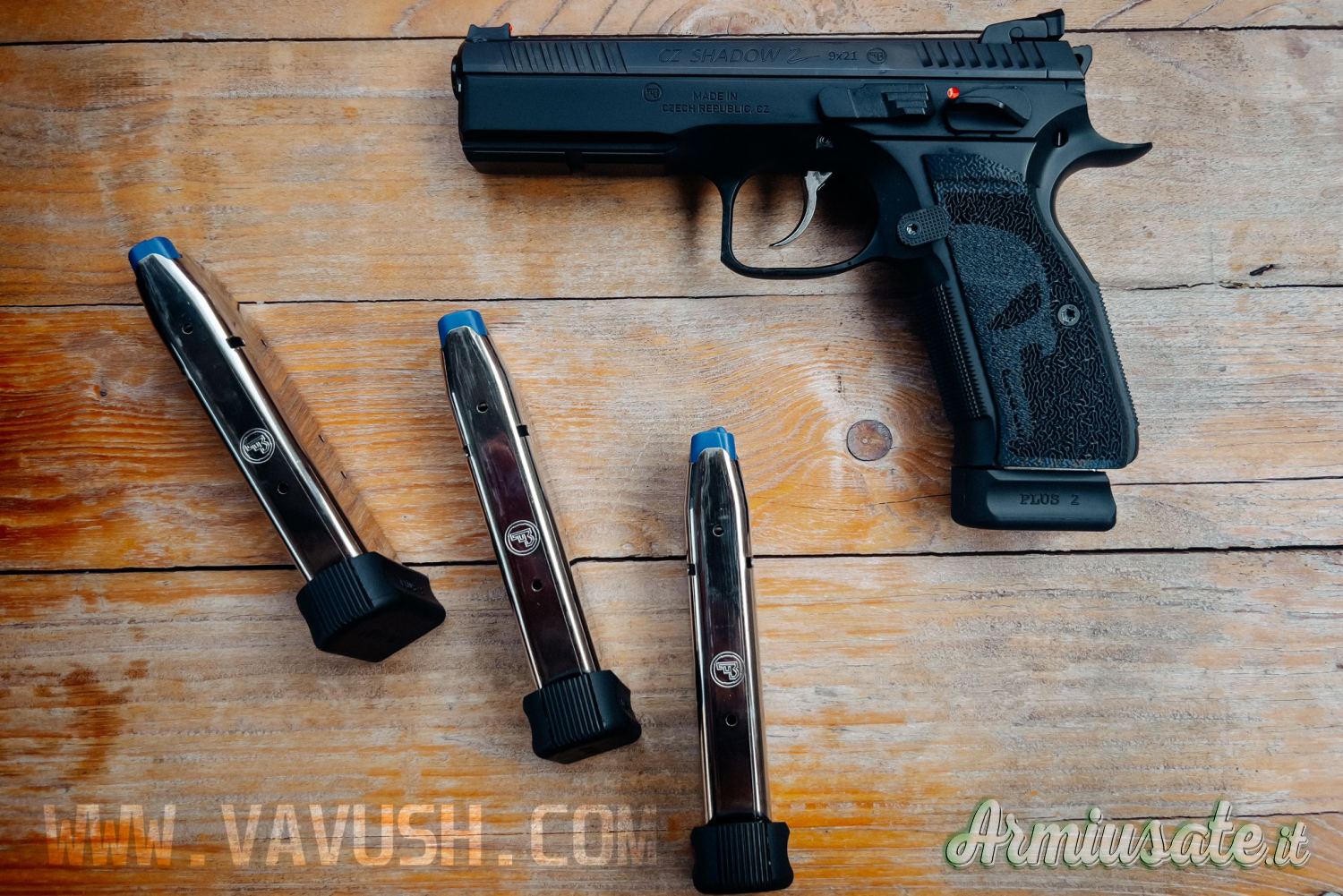 Impugnature The Punisher CZ SH 2, SP01 e CZ75-85 Impugnature The Punisher CZ SH 2, SP01 e CZ75-85