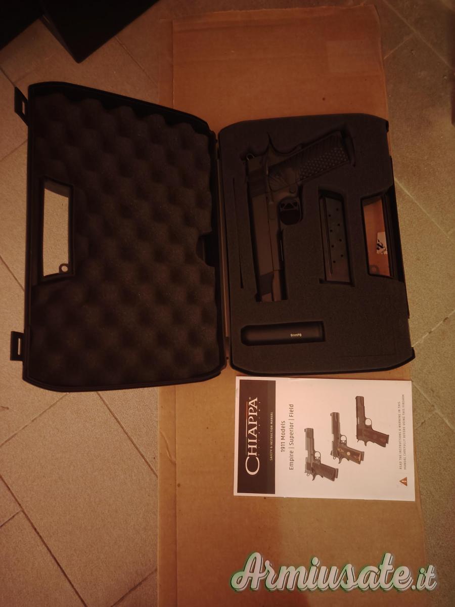 Chiappa Armi 1911 9x19mm Parabellum | Luger | NATO Chiappa Armi 1911 9x19mm Parabellum | Luger | NATO