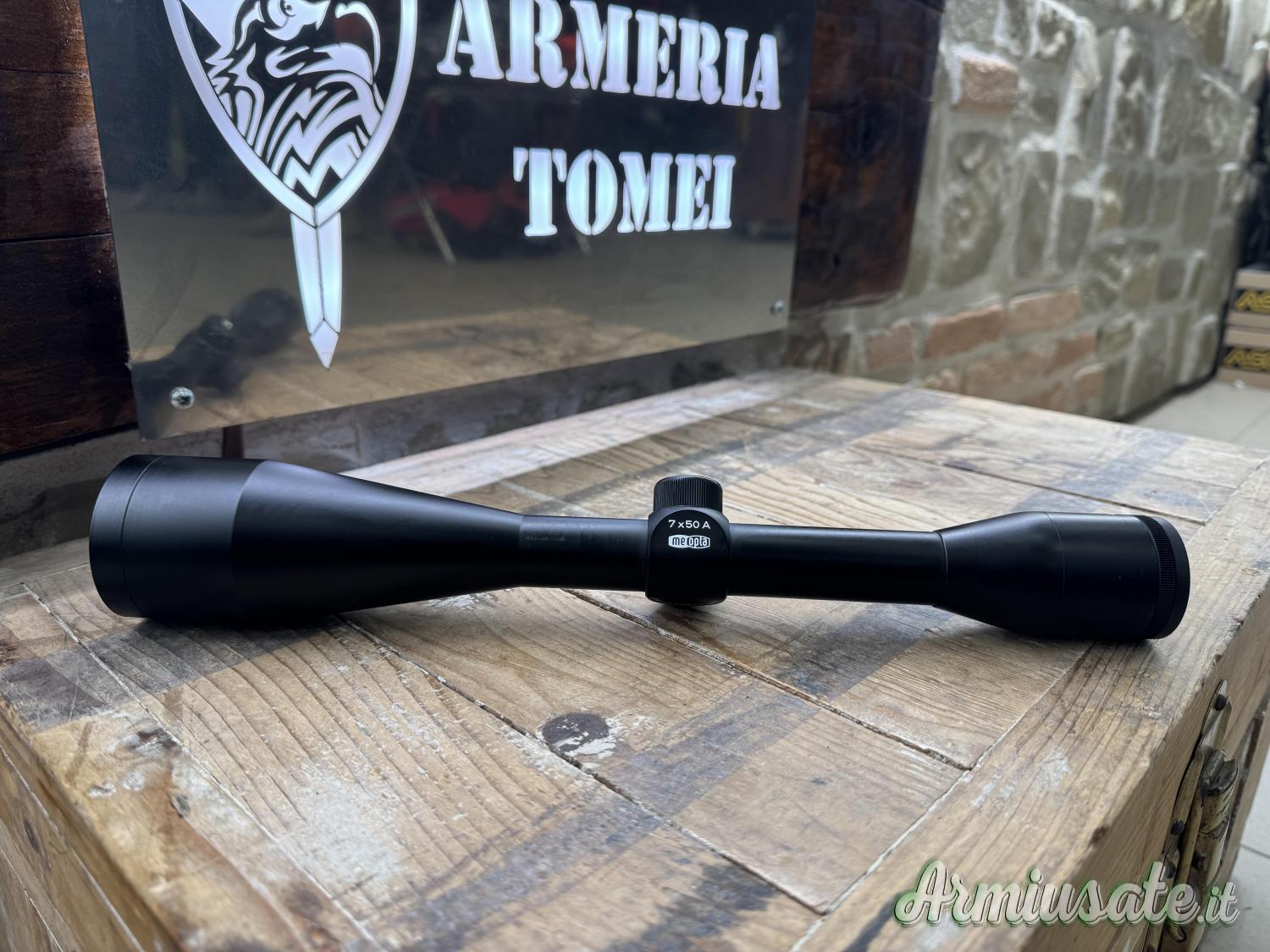 USATO – OTTICA – MEOPTA – 7×50 A | Reticolo 4A con riferimento balistico USATO – OTTICA – MEOPTA – 7×50 A | Reticolo 4A con riferimento balistico