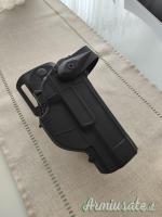Fondina OPERATIVA con 4 livelli di sicurezza e ritenzione automatica (NUOVA)